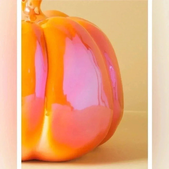 NEW Rae Dunn GIVE EM PUMPKIN TO TALK ABOUT Adorable Ceramic Home Decor Birdhouse - Picture 2 of 4